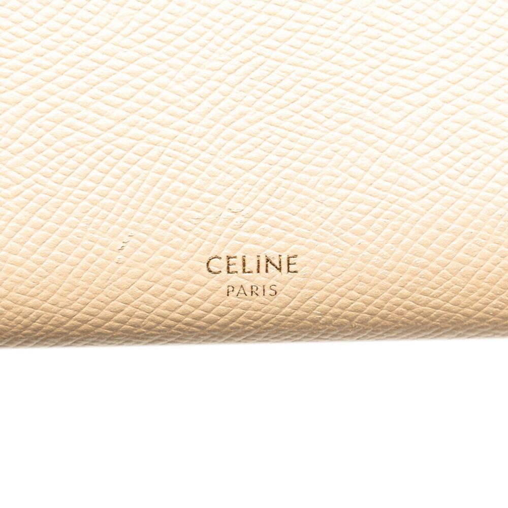 Celine Leather Beige Wallet Flap - Picture 6 of 8